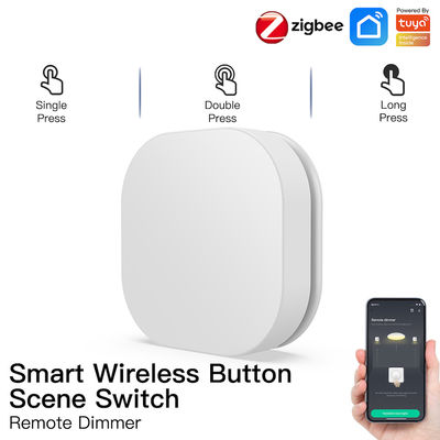 Tuya Zigbee 3vスマートなボタン スイッチ無線リモート1キー制御多場面連結