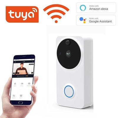 夜間視界のTuyaの実時間スマートな生命ビデオ ドアベルOLED HD WiFiの保安用カメラ