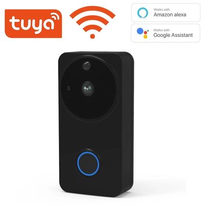 夜間視界のTuyaの実時間スマートな生命ビデオ ドアベルOLED HD WiFiの保安用カメラ